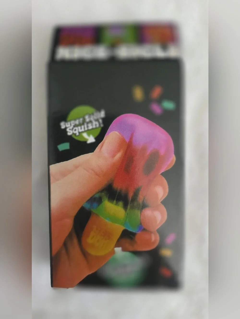 2 Boxes Of Nice-Sicle Kids Squish Toy - Pink & Purple Gradient